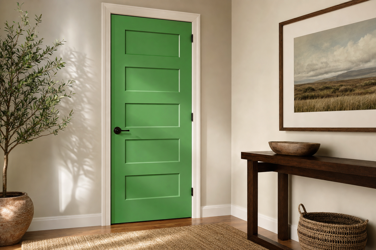 Sullivan by Benjamin Moore on interior-doors