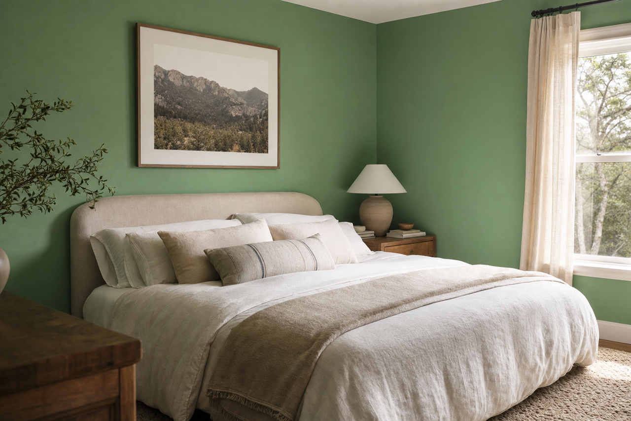 Four by Benjamin Moore on interiors