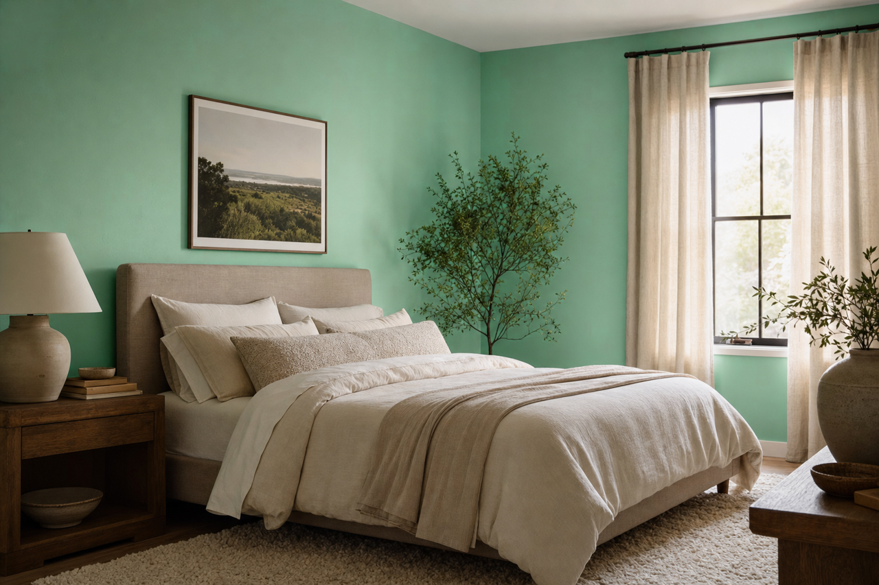 Cliffside by Benjamin Moore on interiors