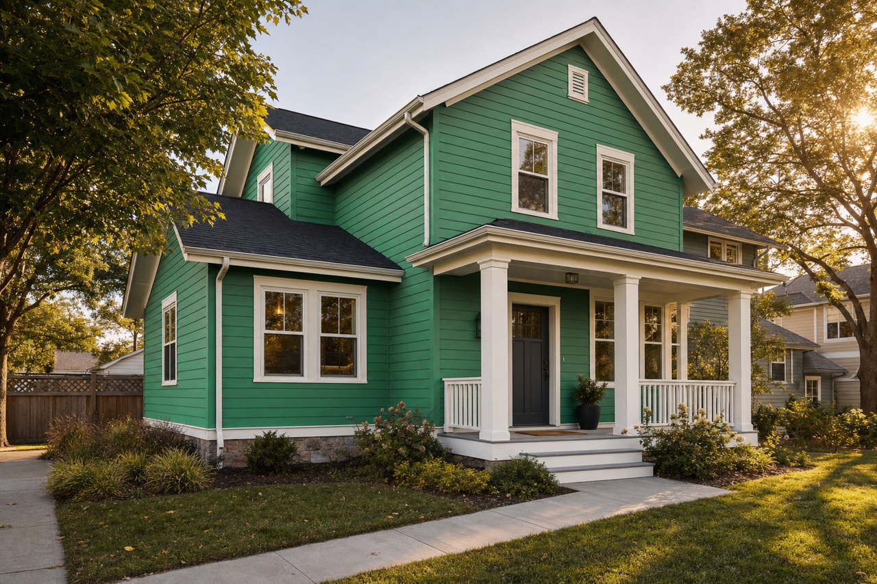 Floradale by Benjamin Moore on exterior