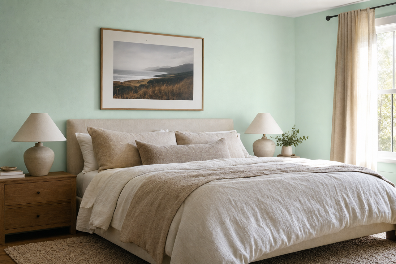 Mountainview by Benjamin Moore on interiors