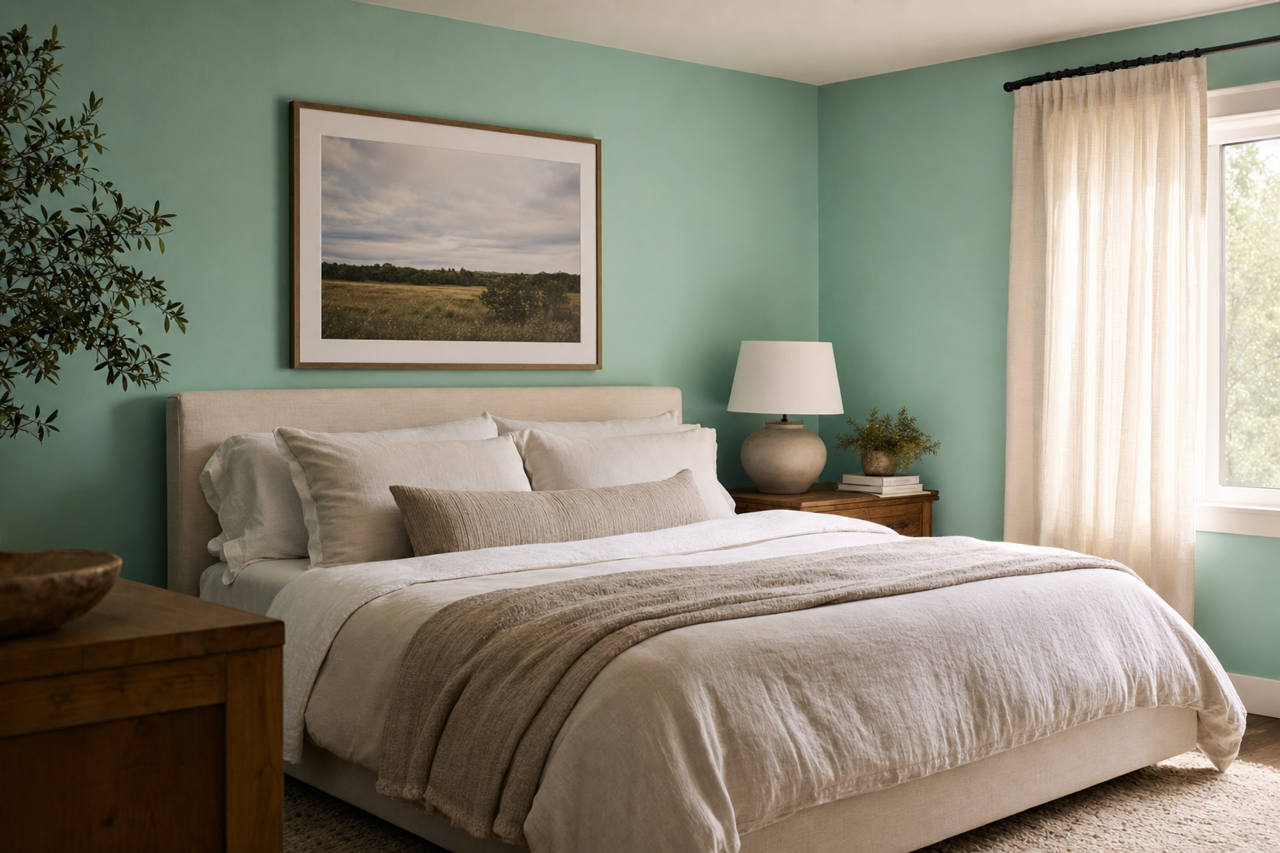 Brookdale Gardens by Benjamin Moore on interiors