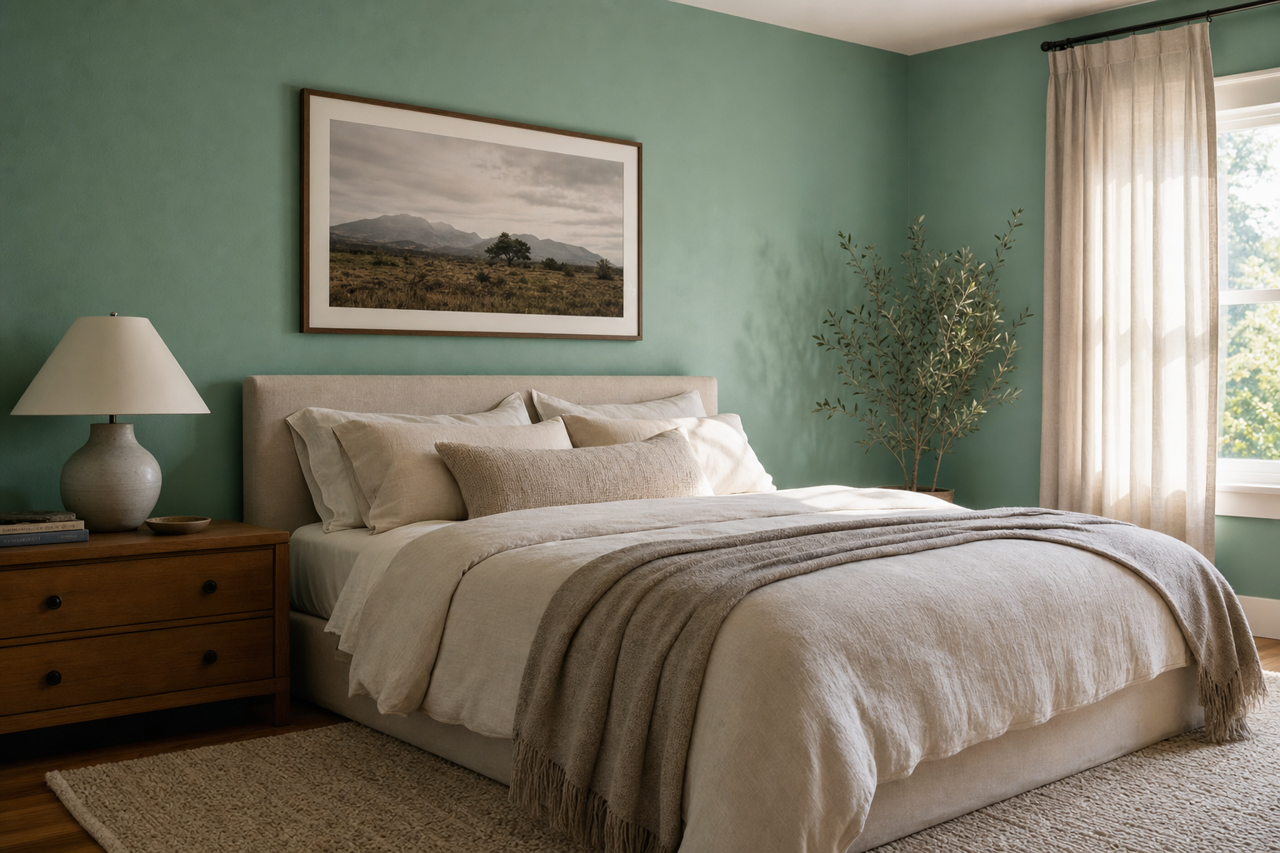 Medici by Benjamin Moore on interiors