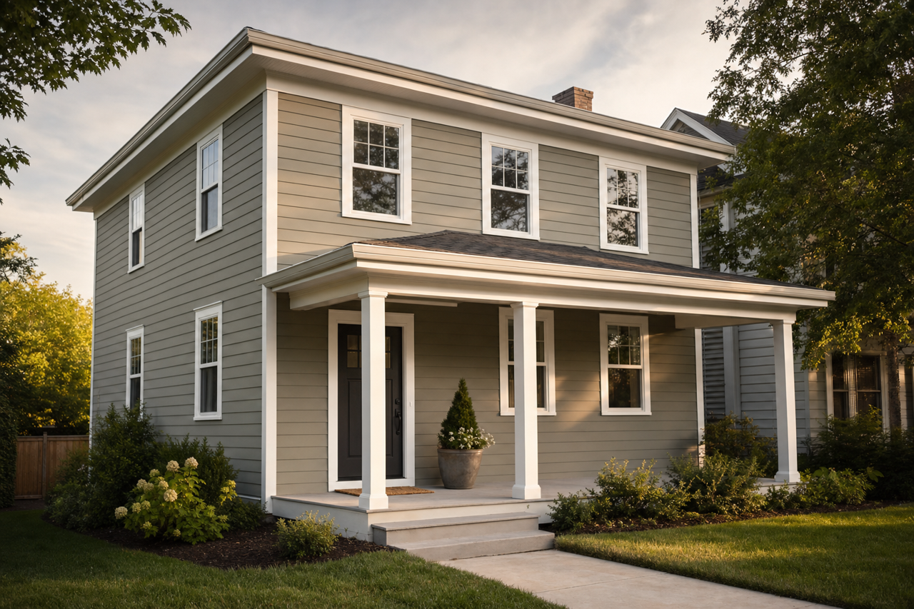 Folkstone by Valspar on exterior