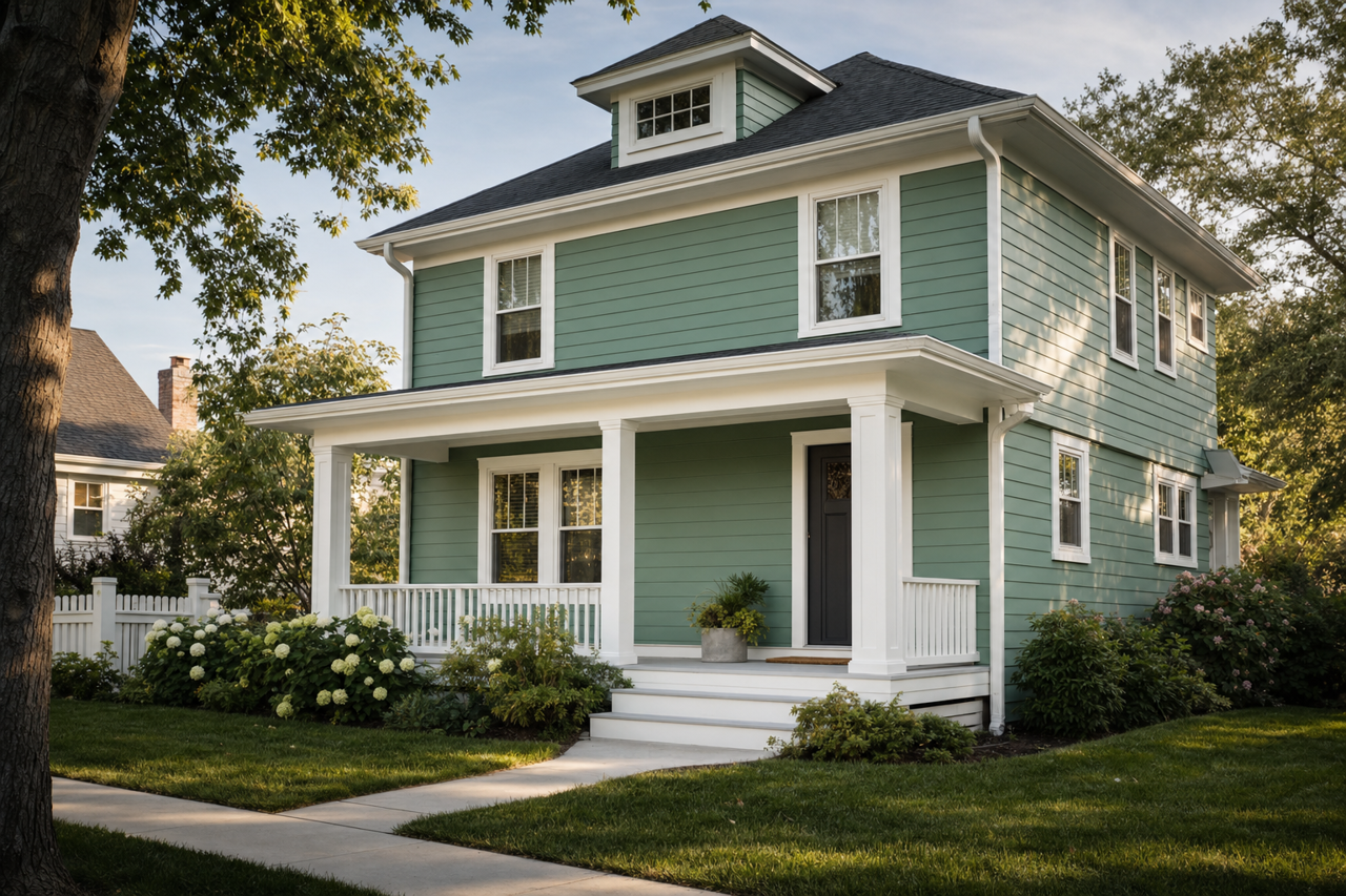 Salamander by Valspar on exterior