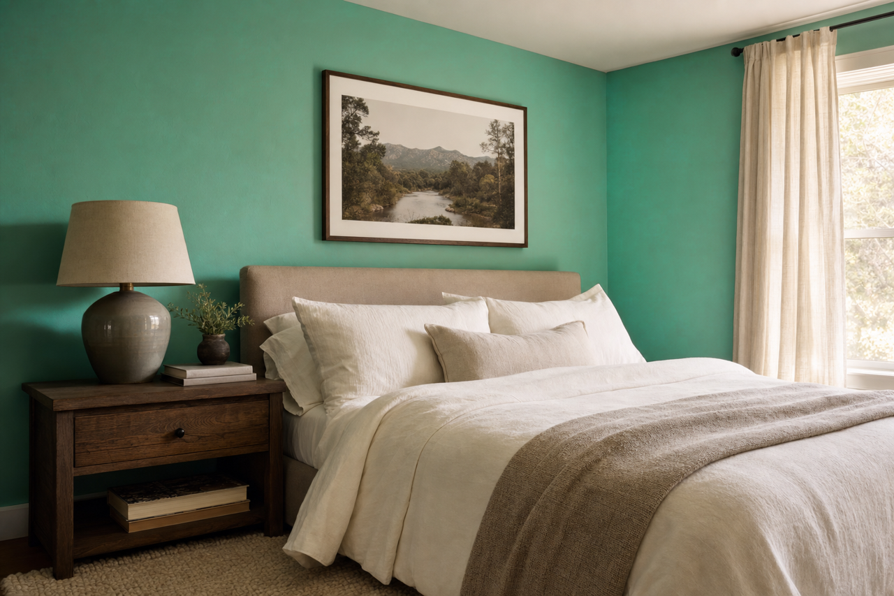 New Meadow by Valspar on interiors