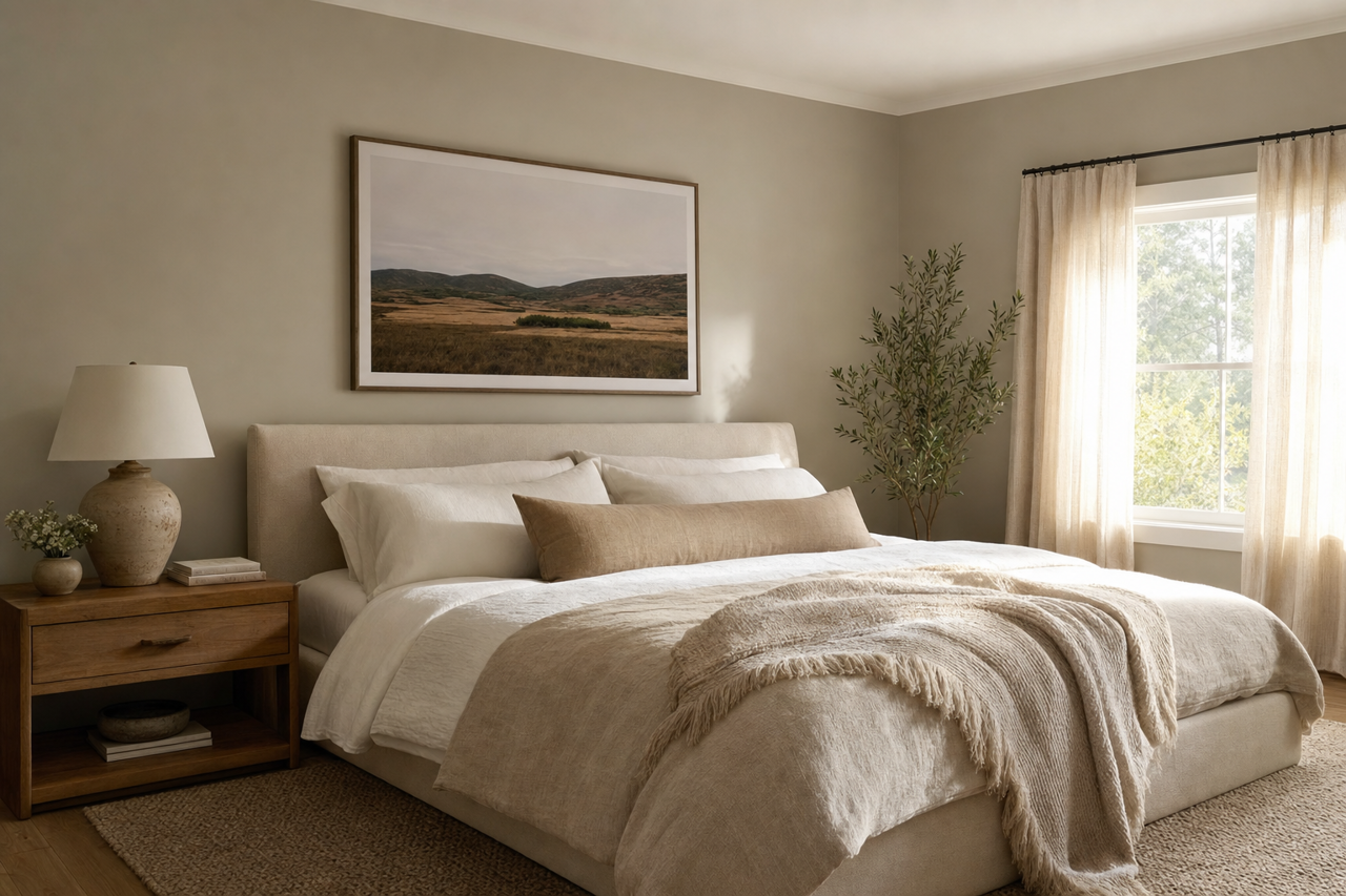 Gray Silt by Valspar on interiors