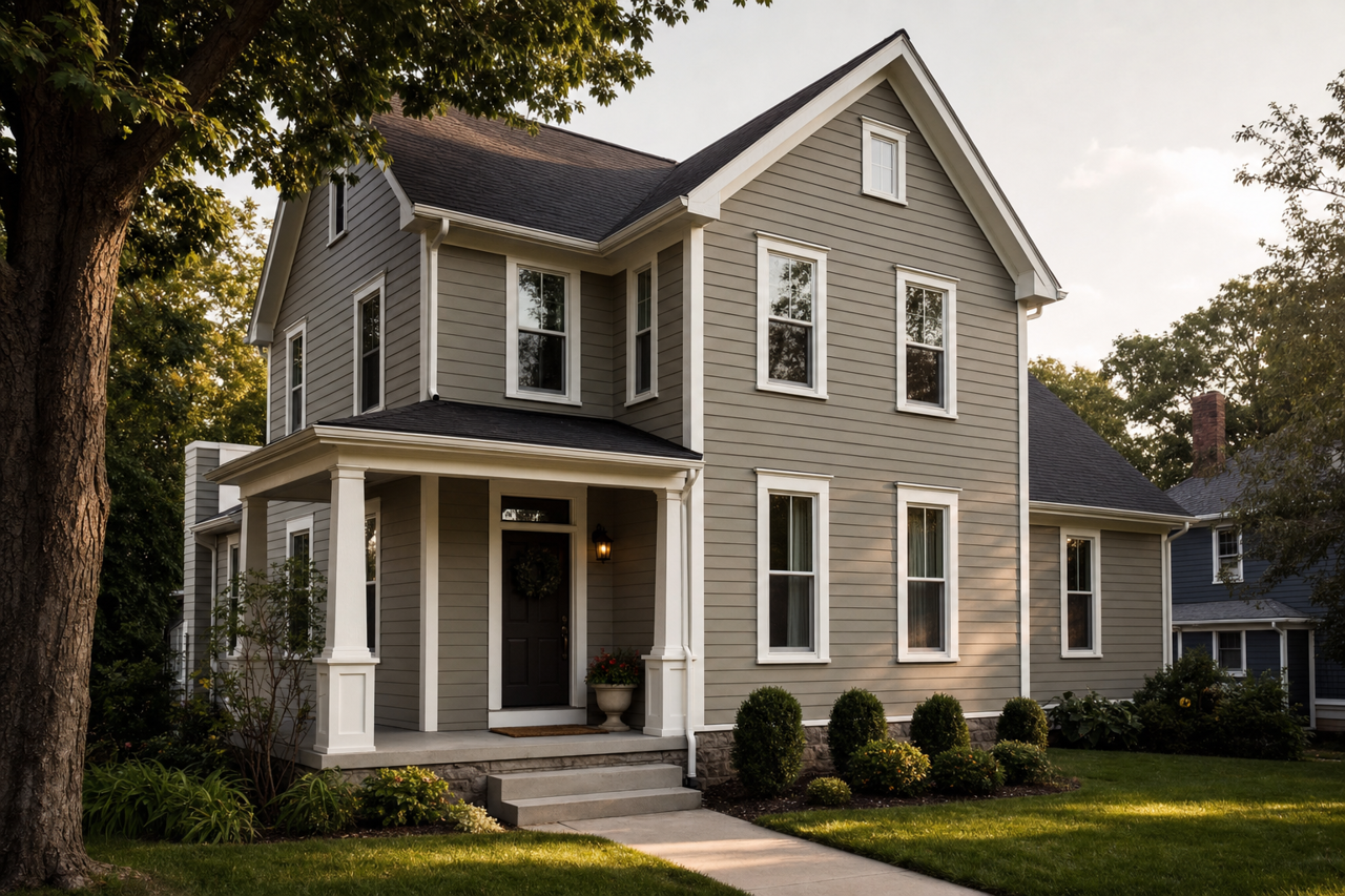 Mossy Aura by Valspar on exterior