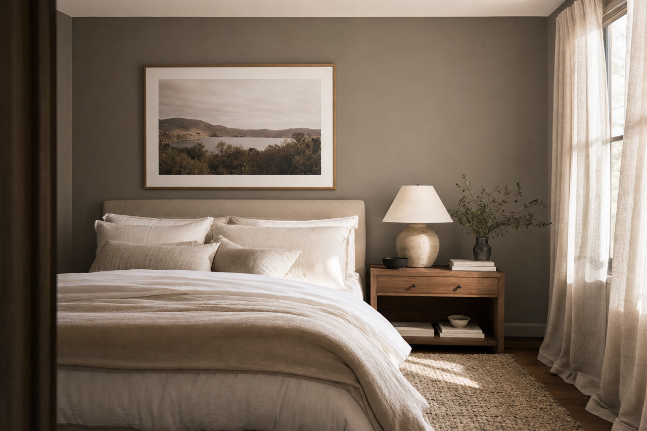 Falcon's Plume by Valspar on interiors
