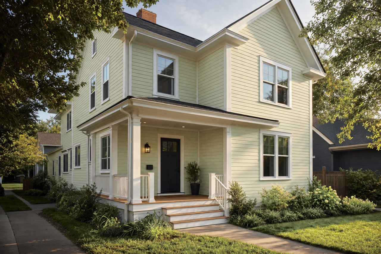 Summer Rapture by Valspar on exterior