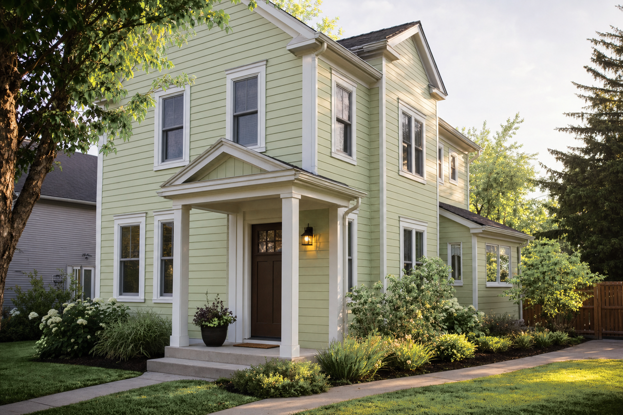 Limonata by Valspar on exterior