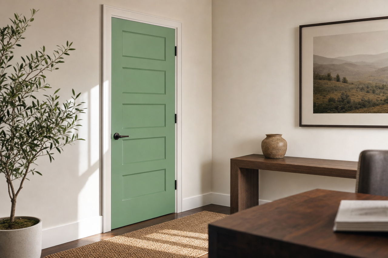 Elf by Valspar on interior-doors