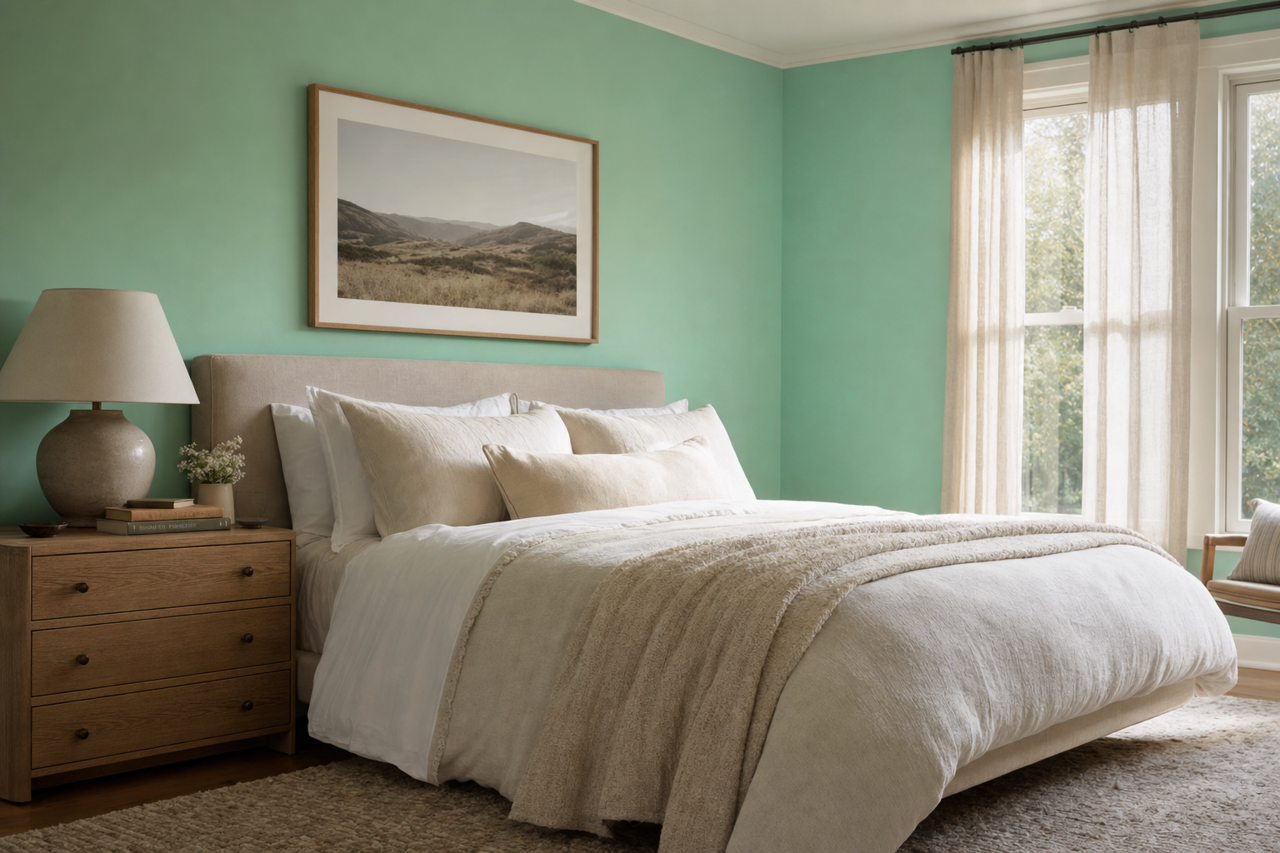 Sea Treasure by Valspar on interiors