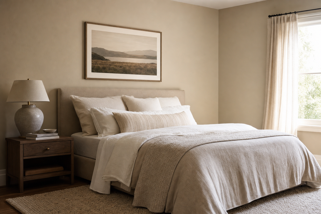 Frappé by Valspar on interiors