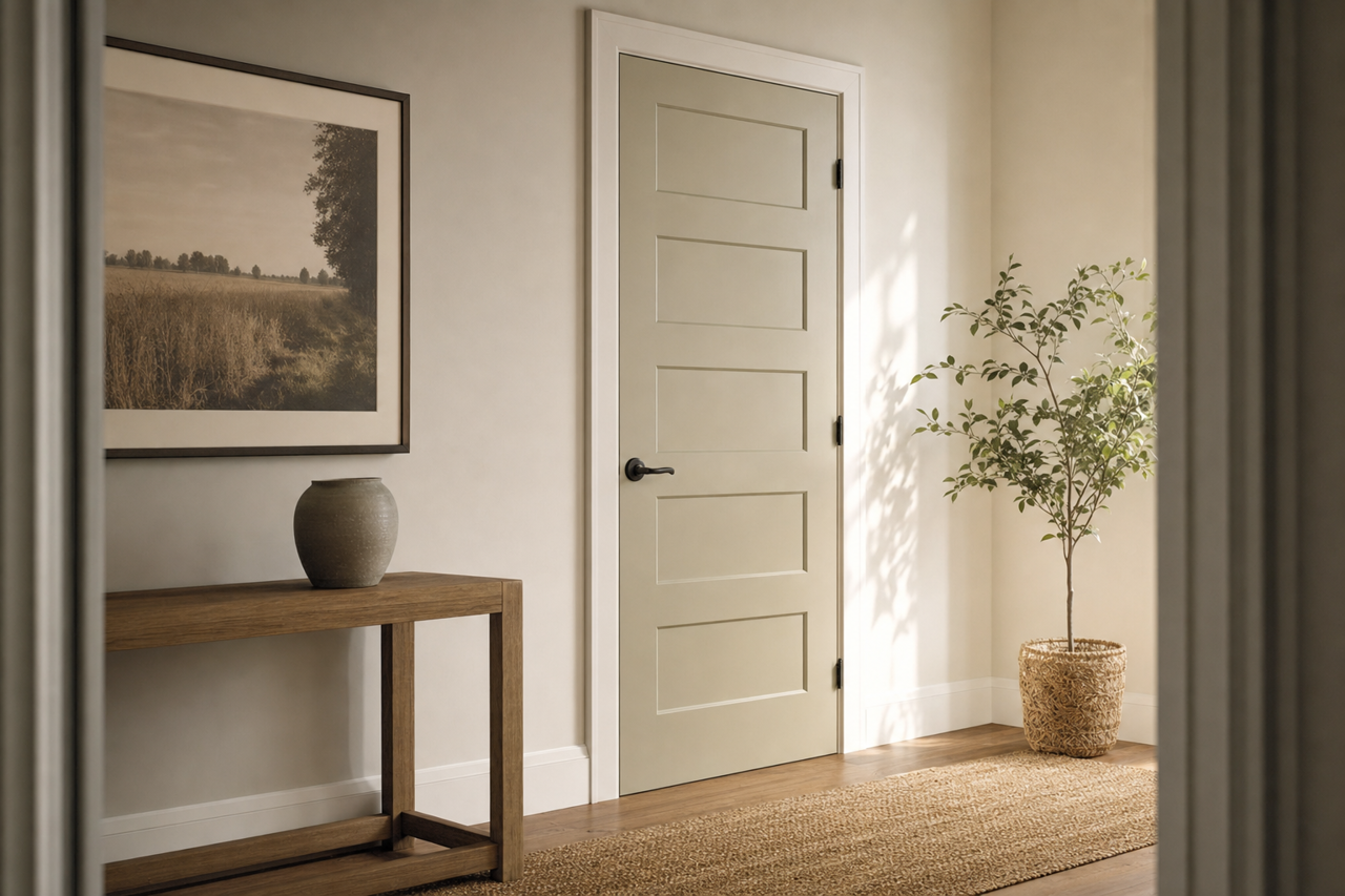 Carriage House by Valspar on interior-doors