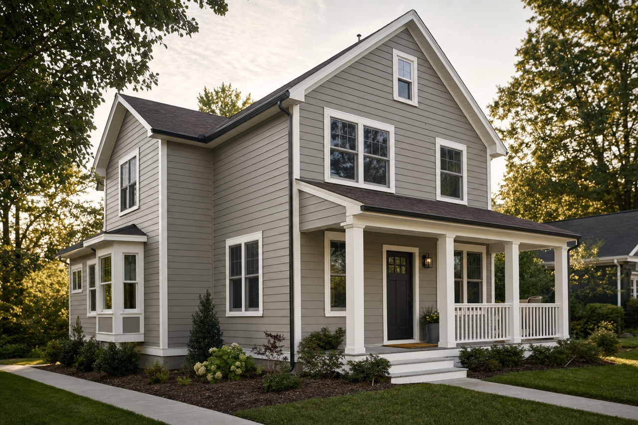 Artichoke by Valspar on exterior