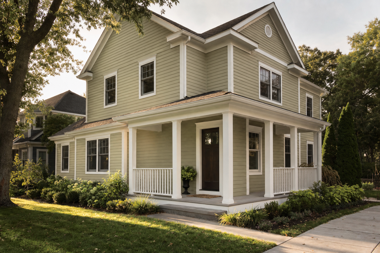 Prairie Brush by Valspar on exterior