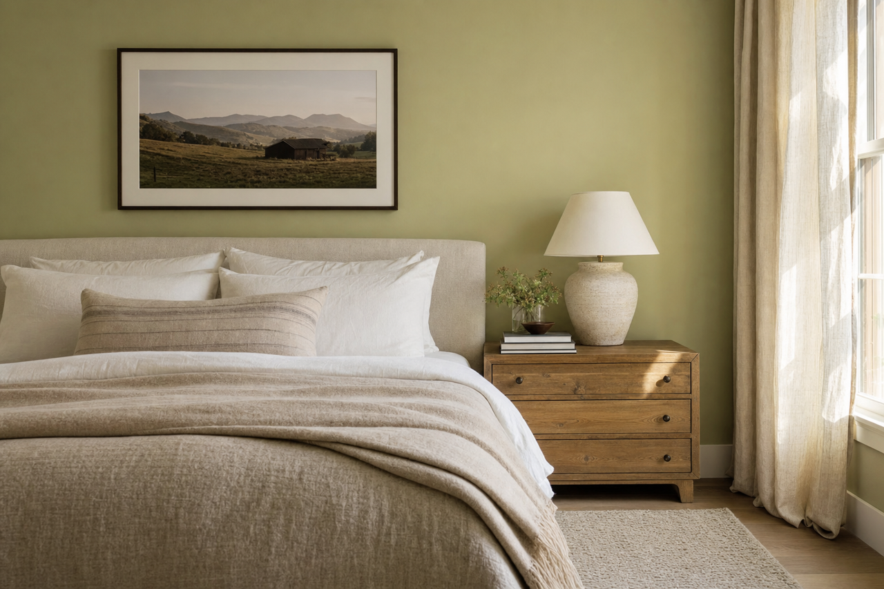 Prairie Brush by Valspar on interiors