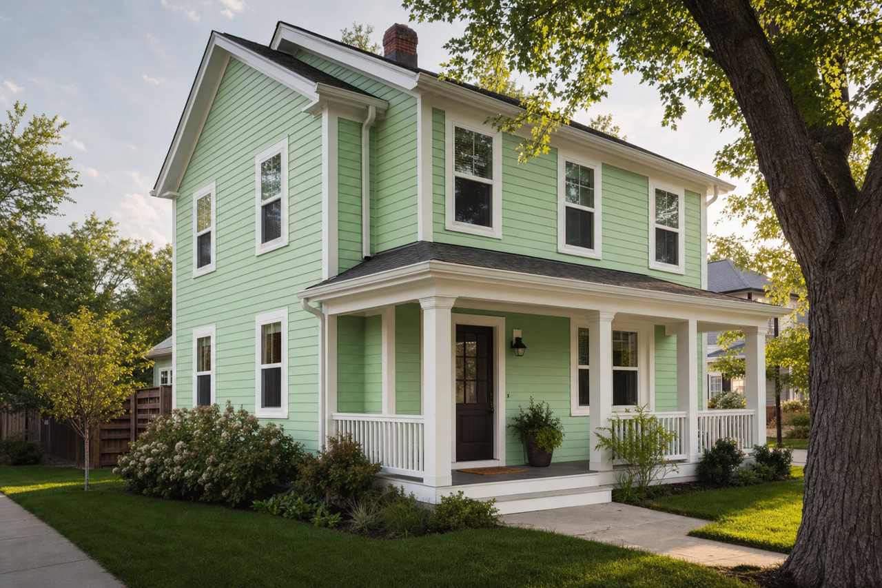 Au Naturale by Valspar on exterior