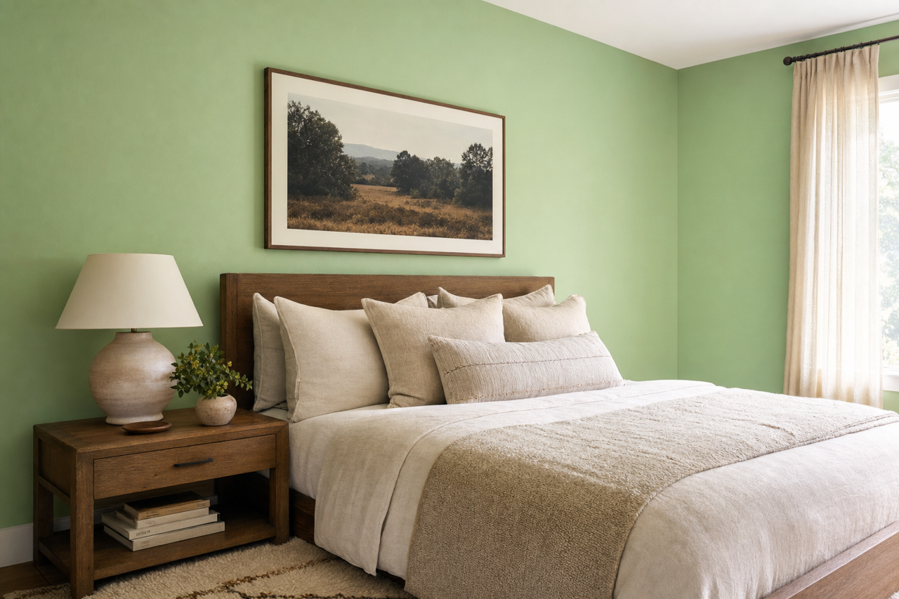 Au Naturale by Valspar on interiors
