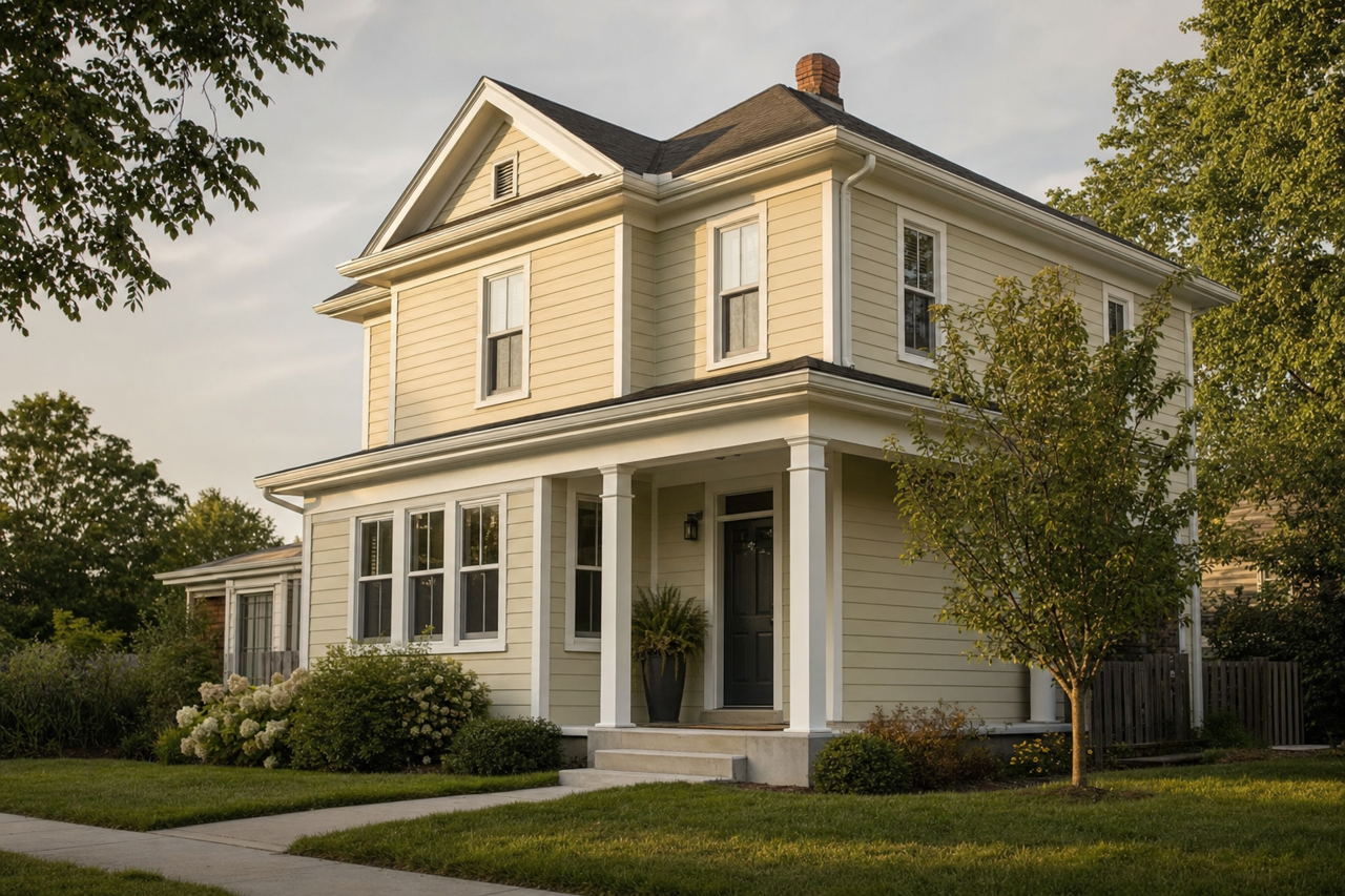 Willow Wind by Valspar on exterior