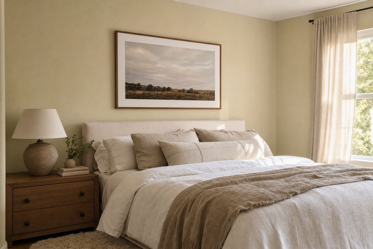 Willow Wind by Valspar on interiors