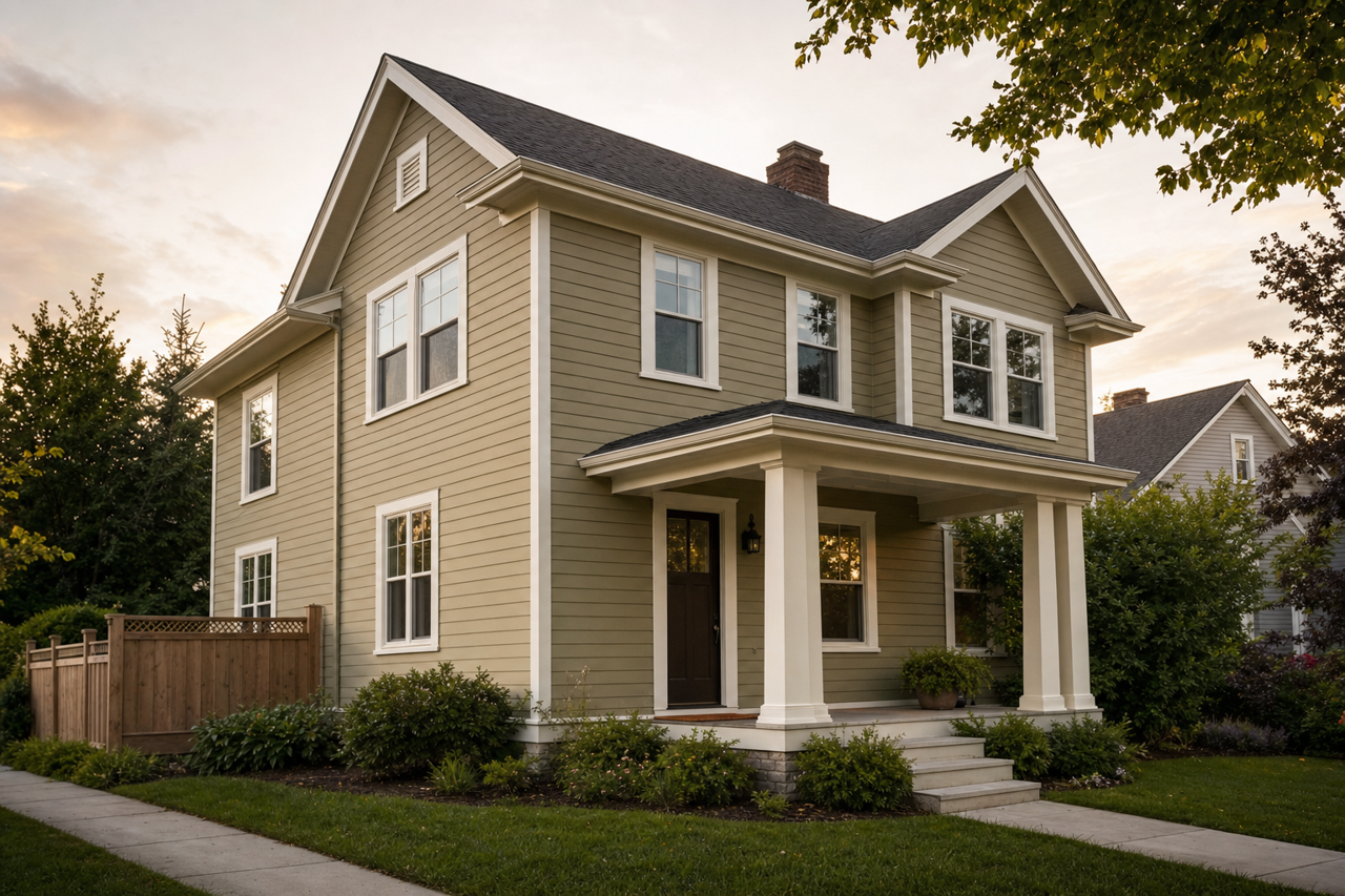 Gaucho by Valspar on exterior