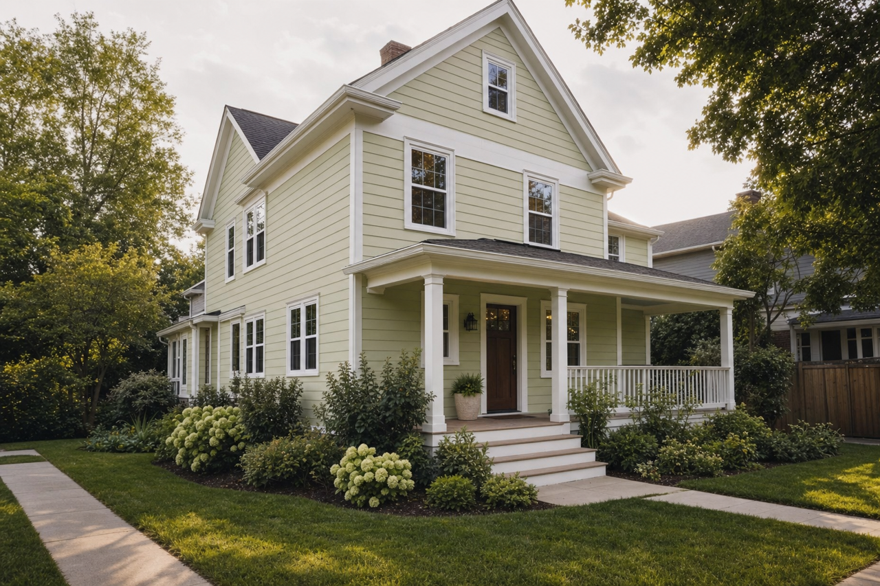 True Bliss by Valspar on exterior