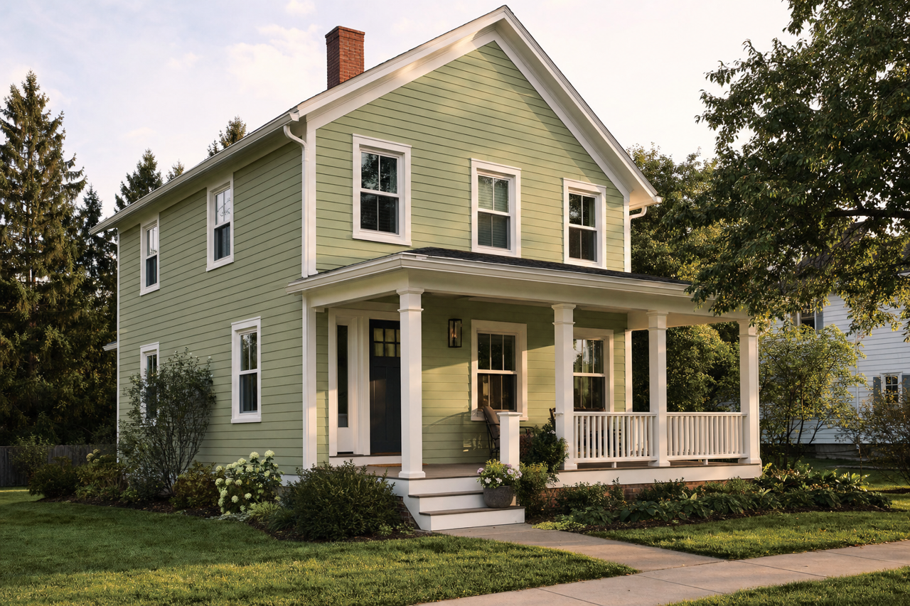 Brush Meadow by Valspar on exterior