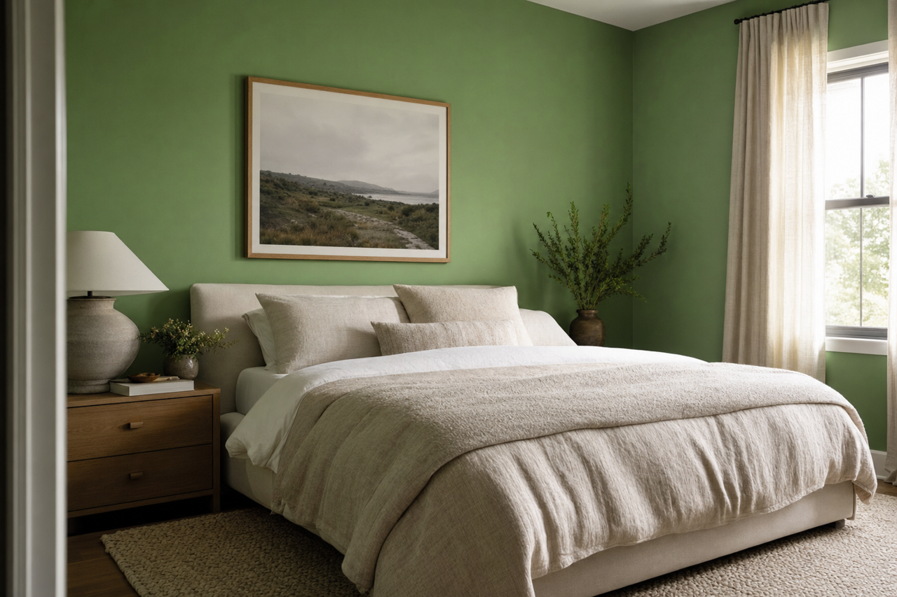 Putting Green by Valspar on interiors
