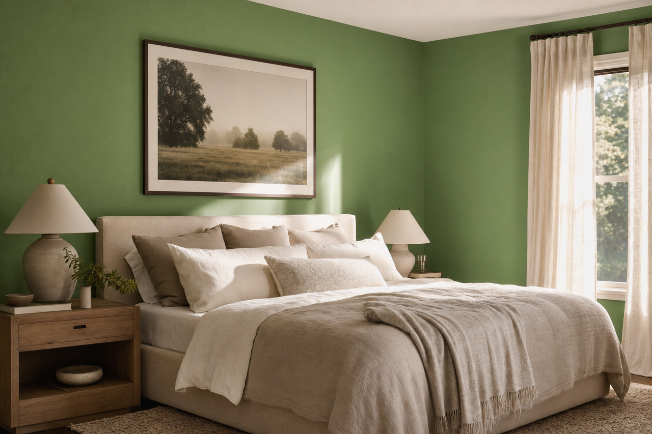 Enchanted Forest by Valspar on interiors
