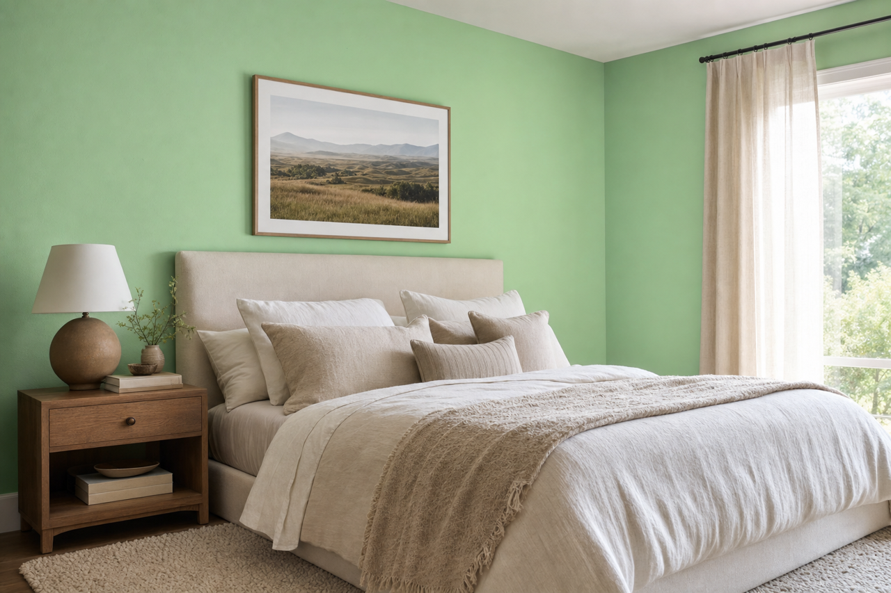 Garden Sprout by Valspar on interiors