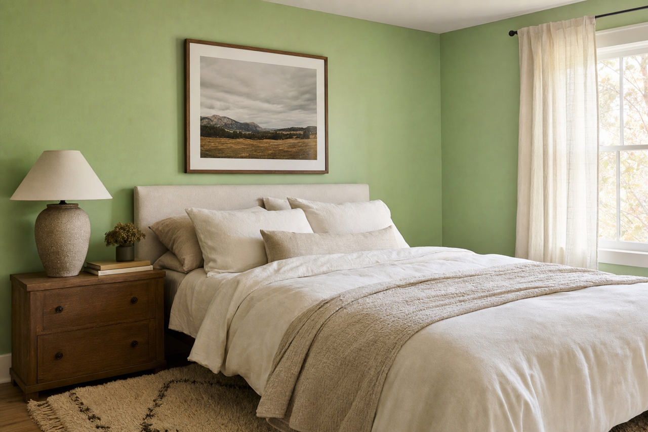 Greenscape by Valspar on interiors