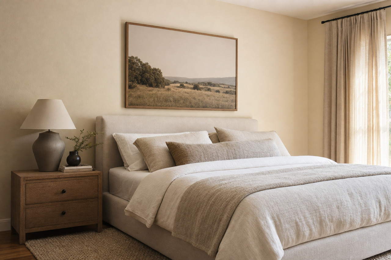 Asiago by Valspar on interiors