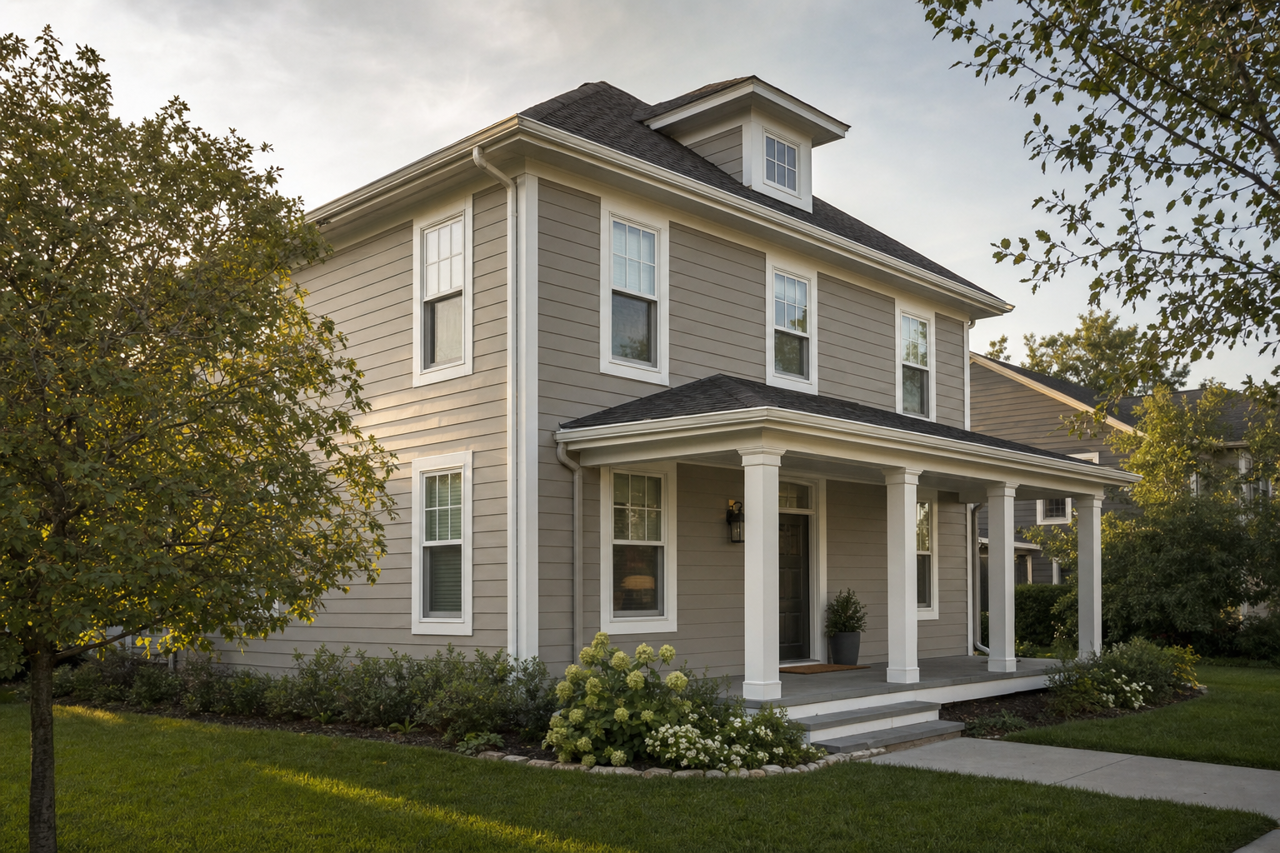 Coastal Villa by Valspar on exterior