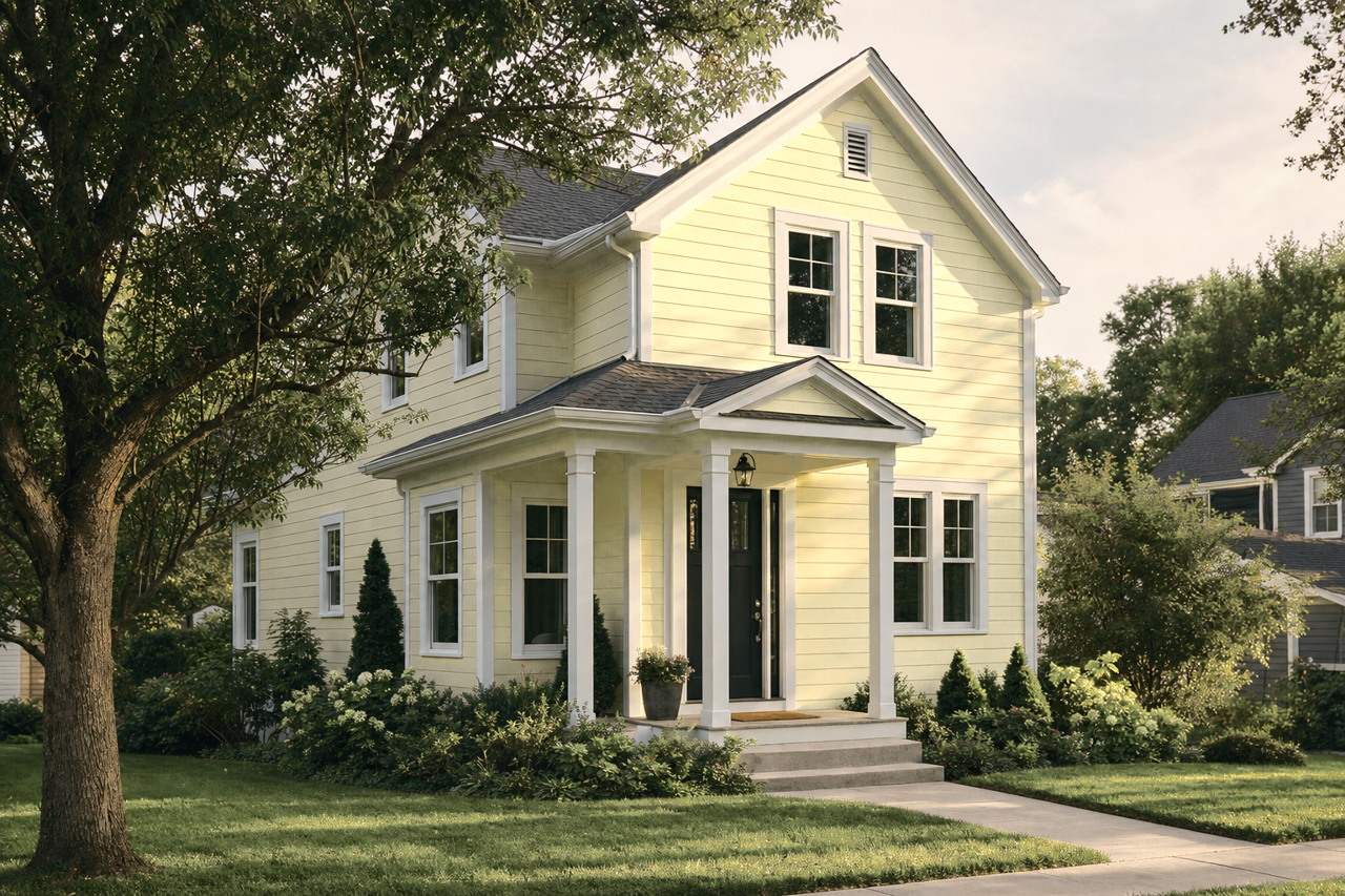 Leaf Bud by Valspar on exterior