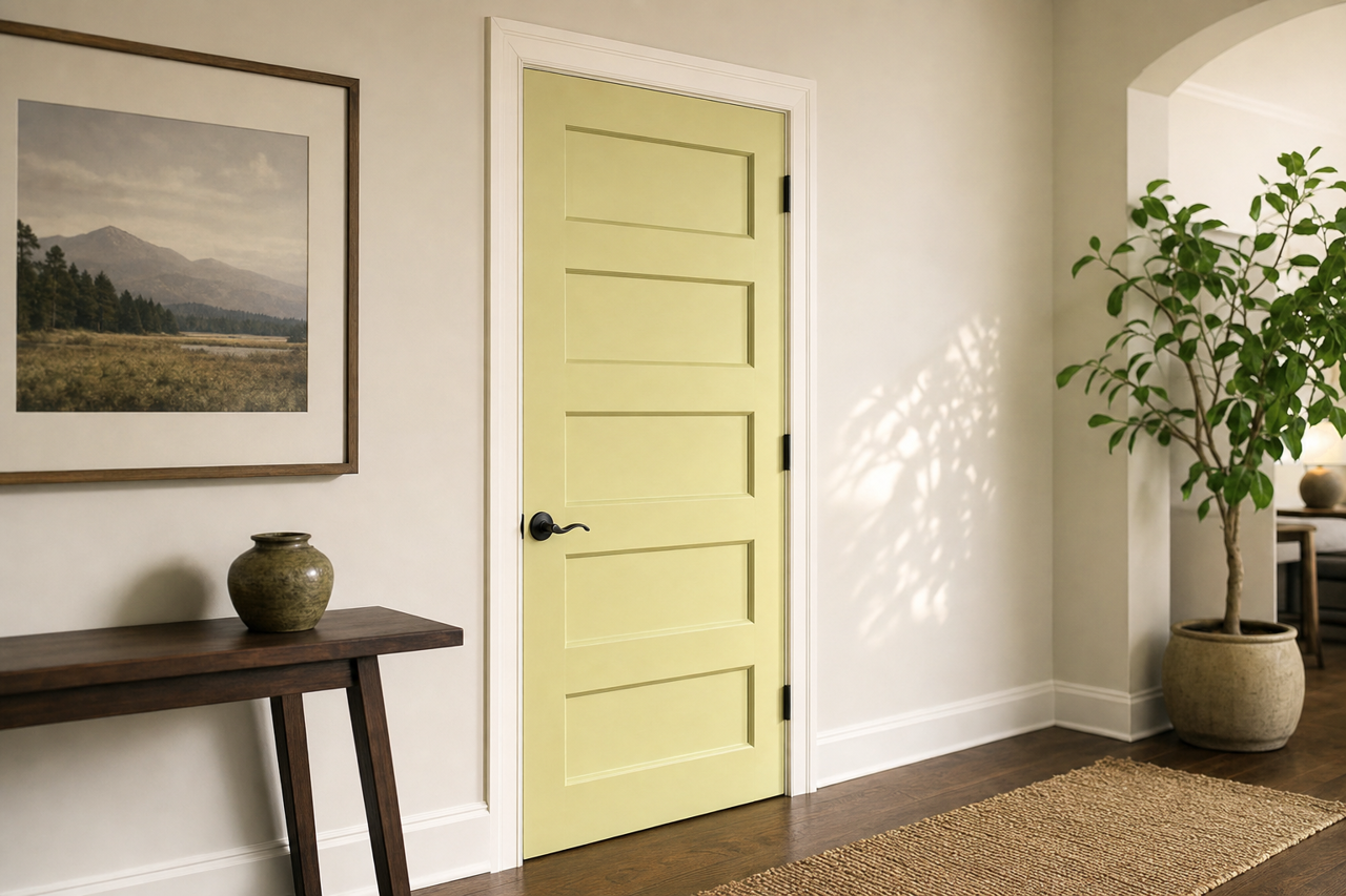 Herb Cornucopia by Valspar on interior-doors