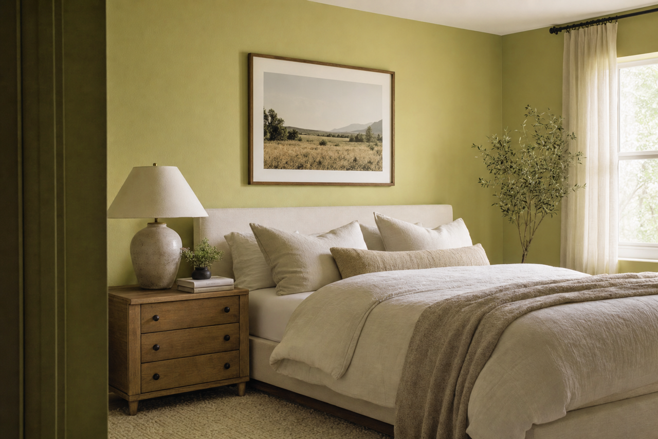Organic Garden by Valspar on interiors