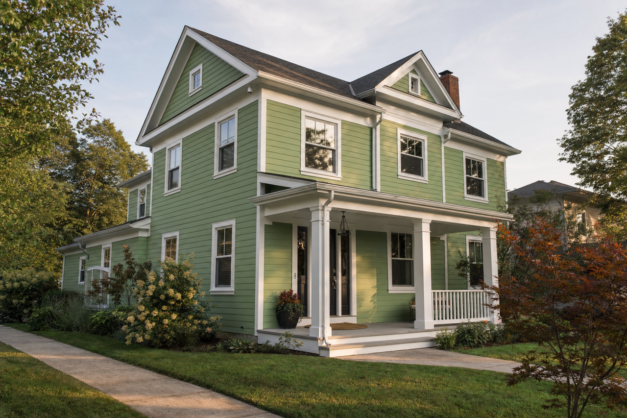 Lucky Clover by Valspar on exterior