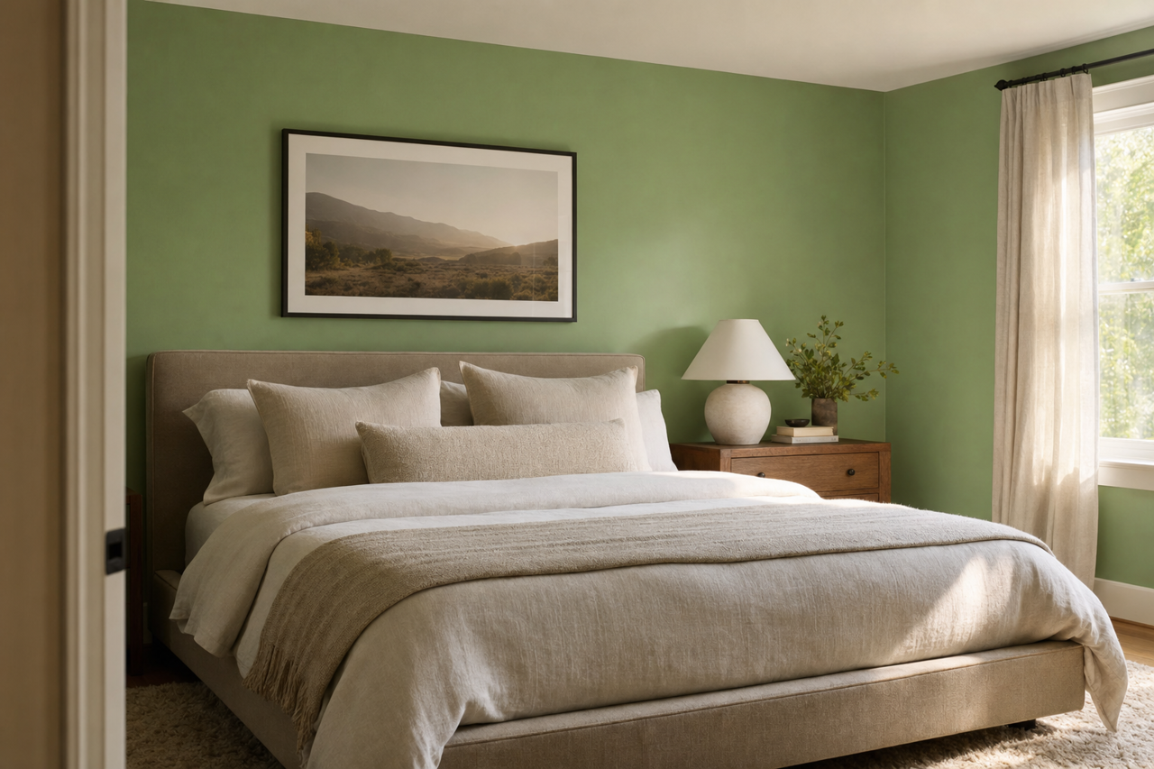 Lucky Clover by Valspar on interiors