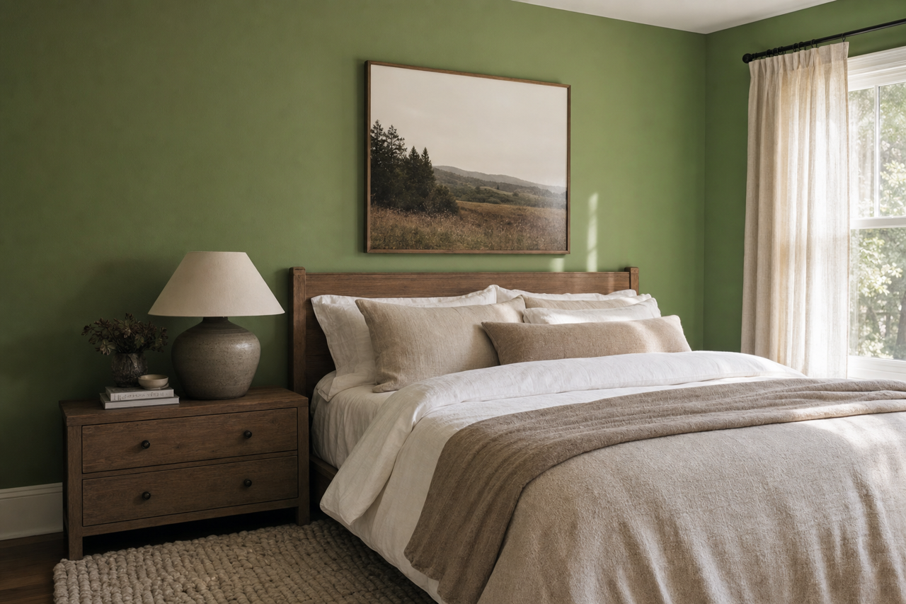 Leprechaun by Valspar on interiors