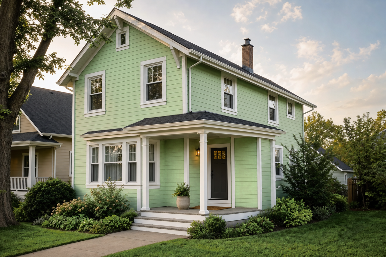 Lush Meadow by Valspar on exterior