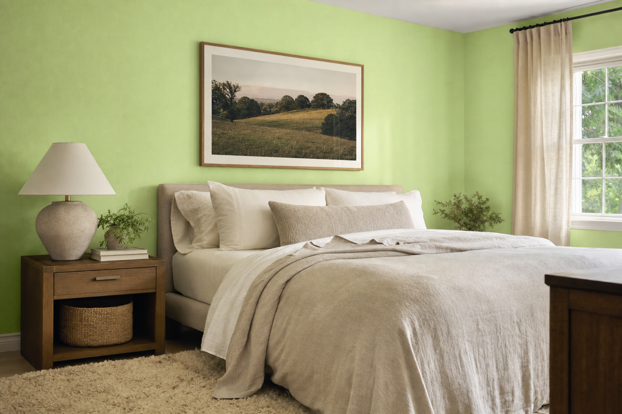 Afternoon Delight by Valspar on interiors