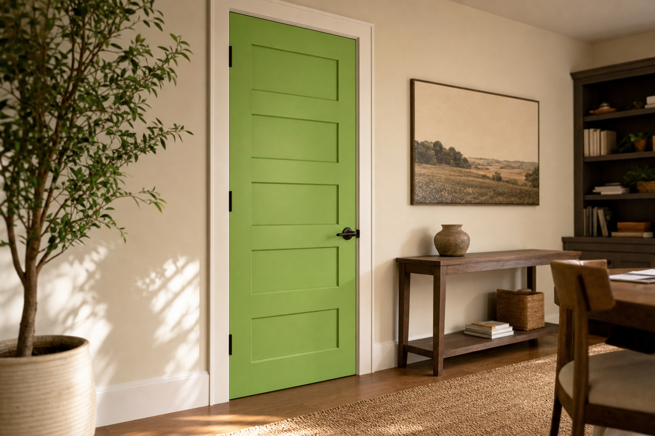 Awakening by Valspar on interior-doors