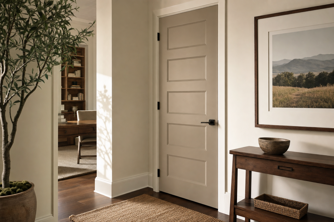 Stone Manor by Valspar on interior-doors