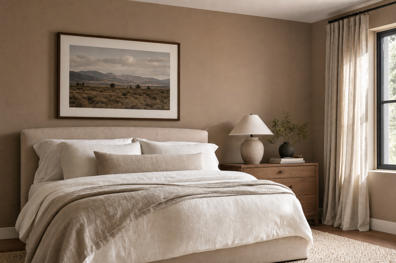 Safari Beige by Valspar on interiors
