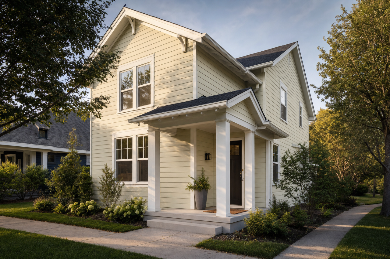 Lunar Tide by Valspar on exterior