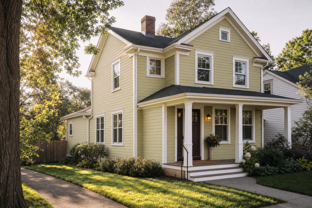 Throw Rug by Valspar on exterior