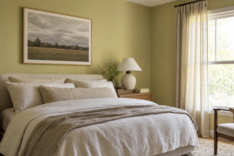 Olive Rush by Valspar