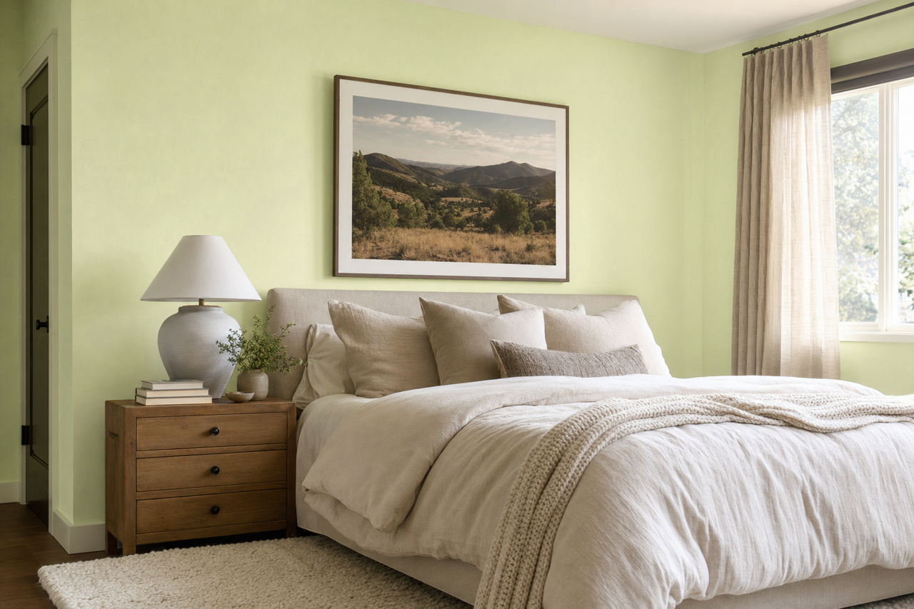 Limish by Valspar on interiors